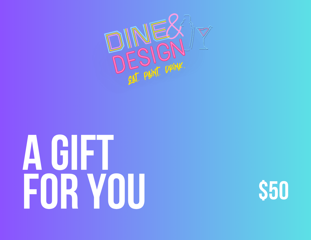 Dine and Design Gift Card